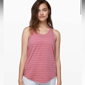 Lululemon Pleated Love Tank Heathered Merlot 4